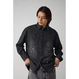 AZUL DENIM ダメージシャツ | AZUL BY MOUSSY | 詳細画像3