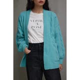 シェニールケーブルニットカーディガン | AZUL BY MOUSSY | 詳細画像23