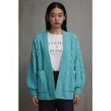 シェニールケーブルニットカーディガン | AZUL BY MOUSSY | 詳細画像27