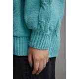 シェニールケーブルニットカーディガン | AZUL BY MOUSSY | 詳細画像31