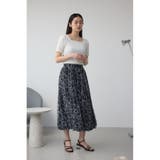 チュールレイヤードバルーンスカート | AZUL BY MOUSSY | 詳細画像22 