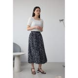 チュールレイヤードバルーンスカート | AZUL BY MOUSSY | 詳細画像22 