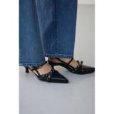 クロスハトメベルトバックオープンパンプス | AZUL BY MOUSSY | 詳細画像2 