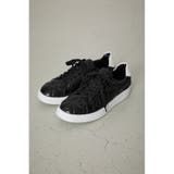 FAUX LEATHER EMBOSS SNEAKERS | AZUL BY MOUSSY | 詳細画像11