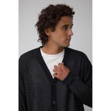 シャドーウィーブニットカーディガン | AZUL BY MOUSSY | 詳細画像2 