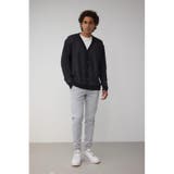 シャドーウィーブニットカーディガン | AZUL BY MOUSSY | 詳細画像4 