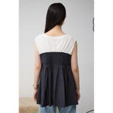 ギャザービスチェレイヤードトップス | AZUL BY MOUSSY | 詳細画像6