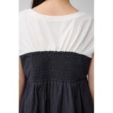 ギャザービスチェレイヤードトップス | AZUL BY MOUSSY | 詳細画像8