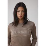 ジャガードロゴリブトップス | AZUL BY MOUSSY | 詳細画像12