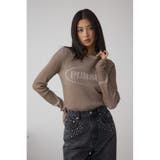 ジャガードロゴリブトップス | AZUL BY MOUSSY | 詳細画像13