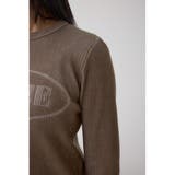 ジャガードロゴリブトップス | AZUL BY MOUSSY | 詳細画像19