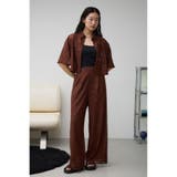 ハーフスリーブクロップドレースシャツ | AZUL BY MOUSSY | 詳細画像23