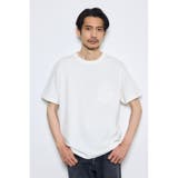 引き揃え天竺ポケットTシャツ | AZUL BY MOUSSY | 詳細画像2