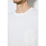 引き揃え天竺ポケットTシャツ | AZUL BY MOUSSY | 詳細画像8