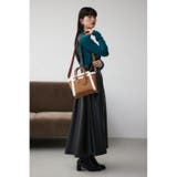 フェイクムートンハンドバッグ | AZUL BY MOUSSY | 詳細画像12 