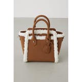 フェイクムートンハンドバッグ | AZUL BY MOUSSY | 詳細画像15 