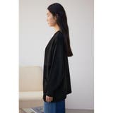 ヘリンボーンニットカーディガン | AZUL BY MOUSSY | 詳細画像5