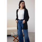 ヘリンボーンニットカーディガン | AZUL BY MOUSSY | 詳細画像2
