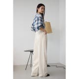 サスツキデニムワイドパンツ | AZUL BY MOUSSY | 詳細画像6 