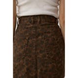 AZUL DENIM 起毛ツイルレオパードミニ | AZUL BY MOUSSY | 詳細画像22 