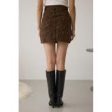 AZUL DENIM 起毛ツイルレオパードミニ | AZUL BY MOUSSY | 詳細画像20 