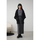 マットモールフードトッパーカーデ | AZUL BY MOUSSY | 詳細画像17 