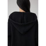 マットモールフードトッパーカーデ | AZUL BY MOUSSY | 詳細画像22 
