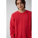 シェニールケーブルニット | AZUL BY MOUSSY | 詳細画像38 