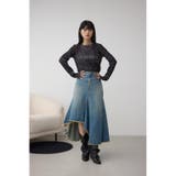 AZUL DENIM イレヘムデニムスカート | AZUL BY MOUSSY | 詳細画像16 