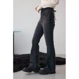 AZUL DENIM H/Wバックリボンフレアデニム | AZUL BY MOUSSY | 詳細画像2