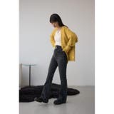 AZUL DENIM H/Wバックリボンフレアデニム | AZUL BY MOUSSY | 詳細画像4