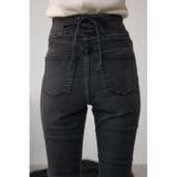 AZUL DENIM H/Wバックリボンフレアデニム | AZUL BY MOUSSY | 詳細画像9