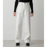 HIGH WAIST DENIM WIDE 3 | AZUL BY MOUSSY | 詳細画像5