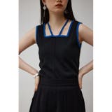 BLK | STRING ARRANGEMENT TANK TOP | AZUL BY MOUSSY