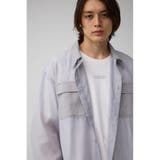 シアーCPOシャツ | AZUL BY MOUSSY | 詳細画像12 