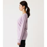 NUDIE V/N KNIT TOPS Ⅲ/ヌーディーVネックニットトップスⅢ | AZUL BY MOUSSY | 詳細画像5 
