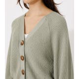 BUTTON SHORT CARDIGAN/ボタンショートカーディガン | AZUL BY MOUSSY | 詳細画像7 