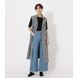 LOOSE TRENCH VEST/ルーズトレンチベスト | AZUL BY MOUSSY | 詳細画像1 