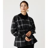 PEPLUM CHECK BLOUSE/ペプラムチェックブラウス | AZUL BY MOUSSY | 詳細画像10 