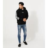 FIRE PATTERN HOODIE/ファイアパターンフーディ | AZUL BY MOUSSY | 詳細画像3