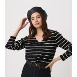 NUDIE V/N KNIT TOPS/ヌーディーVネックニットトップス | AZUL BY MOUSSY | 詳細画像12 