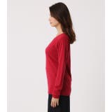 NUDIE V/N KNIT TOPS/ヌーディーVネックニットトップス | AZUL BY MOUSSY | 詳細画像5 