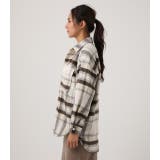 SHAGGY CHECK OVER | AZUL BY MOUSSY | 詳細画像5 