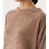 VELOR YARN LOOSE TOPS/ベロアヤーンルーズトップス | AZUL BY MOUSSY | 詳細画像7 
