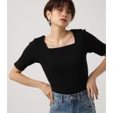 SQUARE NECK CUT | AZUL BY MOUSSY | 詳細画像10 