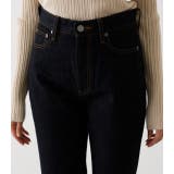HIGH WAIST DENIM FLARE/ハイウエストデニムフレア | AZUL BY MOUSSY | 詳細画像9