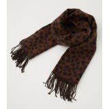 HEART LEOPARD STOLE/ハートレオパードストール | AZUL BY MOUSSY | 詳細画像2 