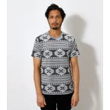 PILE JACQUARD TEE/パイルジャガードTシャツ | AZUL BY MOUSSY | 詳細画像4 