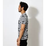 PILE JACQUARD TEE/パイルジャガードTシャツ | AZUL BY MOUSSY | 詳細画像5 