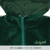 親子お揃い パイピング ベロアジップパーカー | BABYDOLL | 詳細画像5